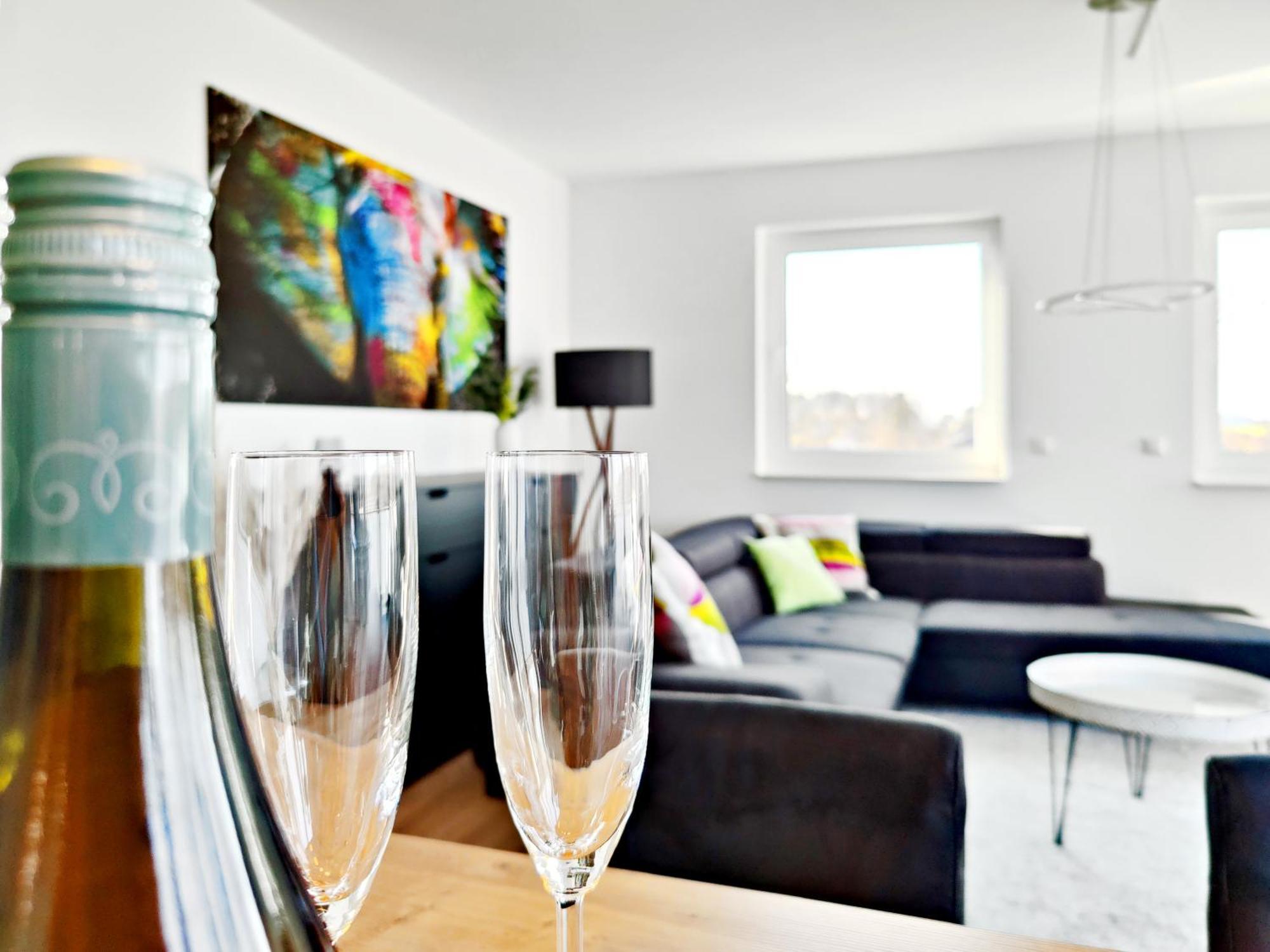 Penthouse Mit Whirlpool Bei Hannover Burgwedel  Buitenkant foto